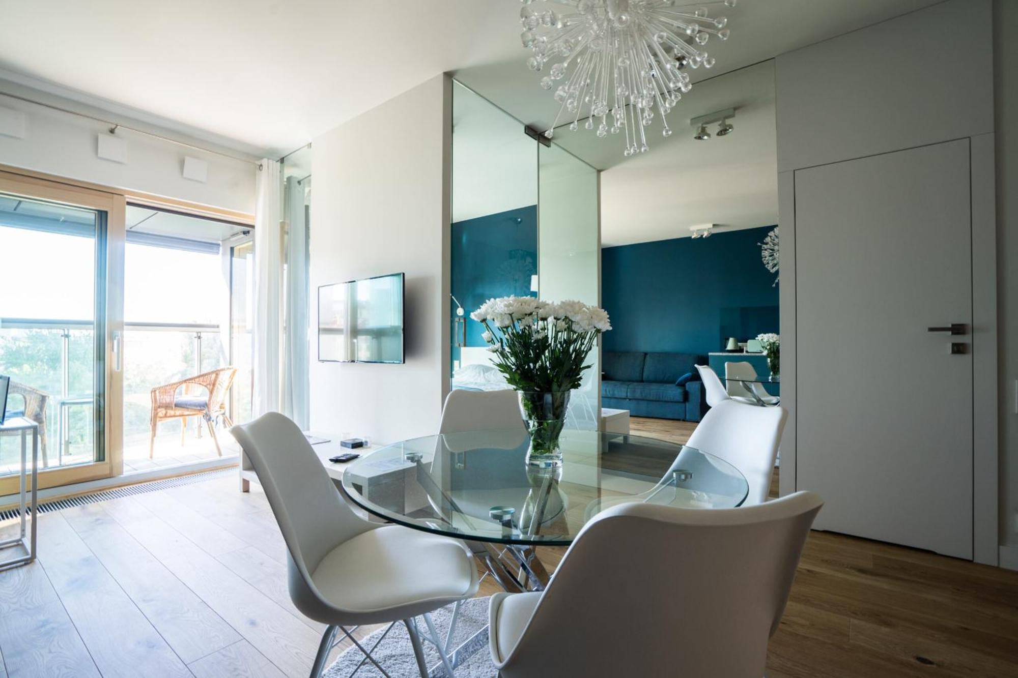 Vipwarsawapartments Sapphire Mennica Residence Exteriör bild