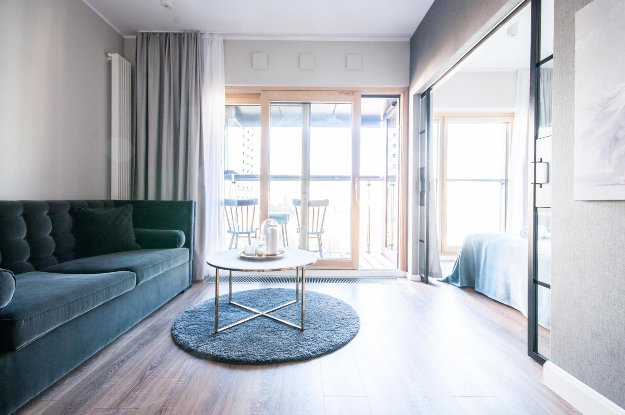 Vipwarsawapartments Sapphire Mennica Residence Exteriör bild