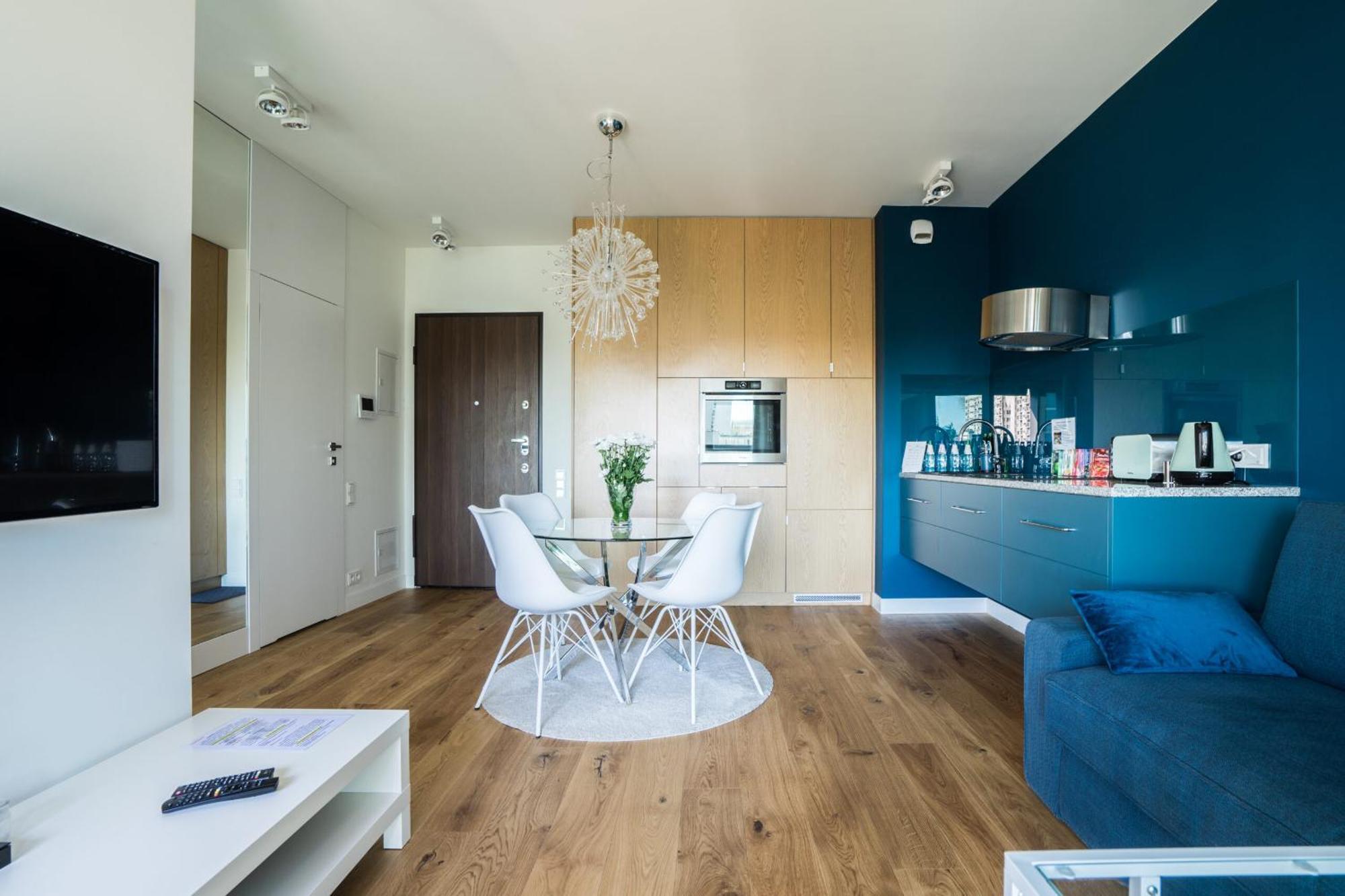 Vipwarsawapartments Sapphire Mennica Residence Exteriör bild