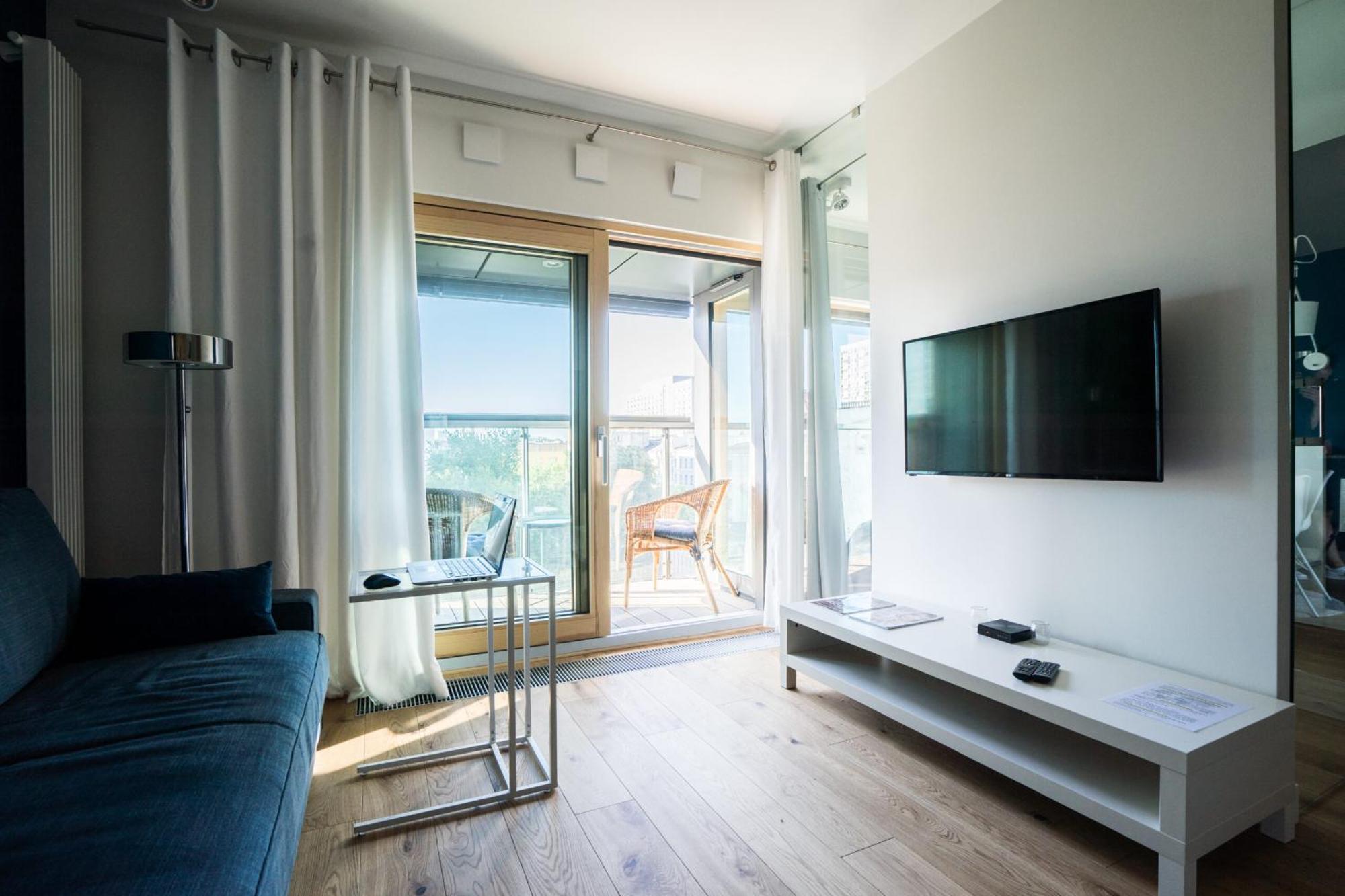 Vipwarsawapartments Sapphire Mennica Residence Exteriör bild